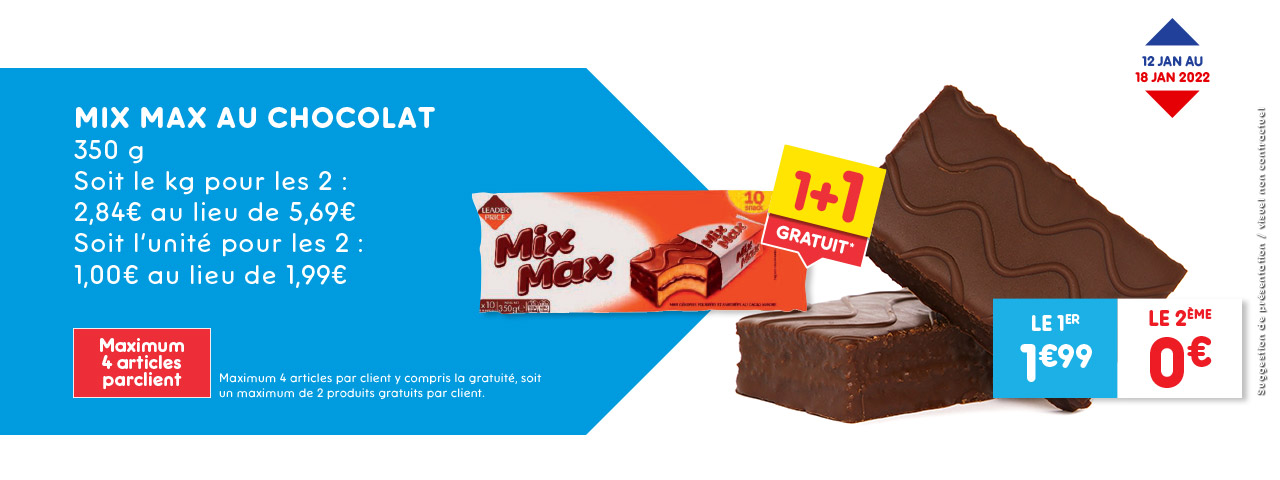Mix Max au chocolat