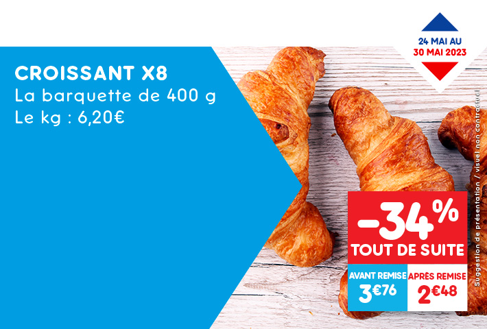 Croissant x8